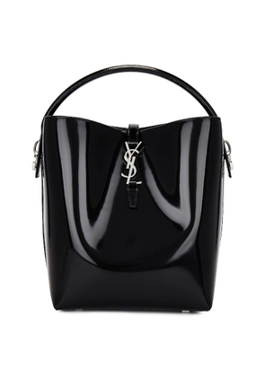 Saint Laurent Shiny Leather Le 37 Bucket Bag