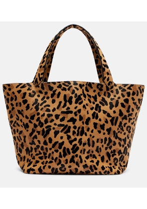Alaia Large calf hair tote bag