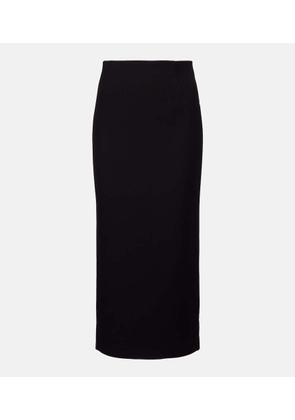 Roland Mouret Pencil crepe midi skirt