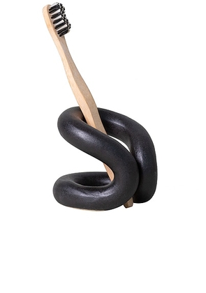 SIN Ood Toothbrush Holder in Black - Black. Size all.