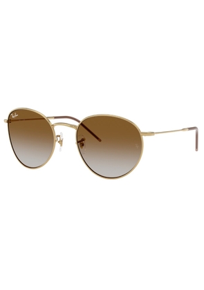 Ray Ban ROUND REVERSE Brown Gradient Round Unisex Sunglasses RBR0103S 001/CB 55
