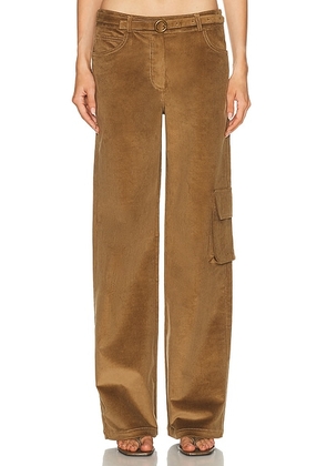 SIEDRES Violette Pant in Milky Brown - Tan. Size 36 (also in 38).