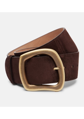 Gabriela Hearst Simone Large suede belt