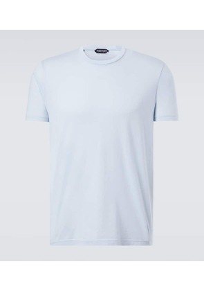 Tom Ford Cotton and silk jersey T-shirt