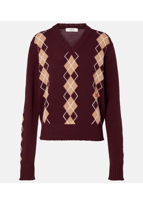 Chloe Argyle wool and cashmere sweater