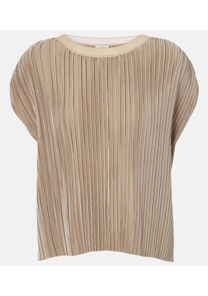 Joseph Cedre plisse satin top