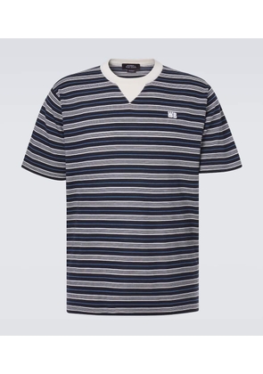 Wales Bonner Song striped wool and cotton T-shirt