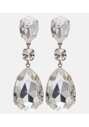 Dolce&Gabbana Crystal-embellished clip-on earrings