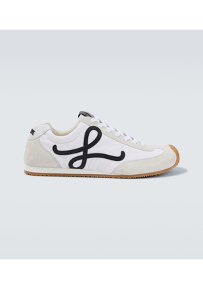 Loewe Ballet Runner 2.0 suede-trimmed sneakers