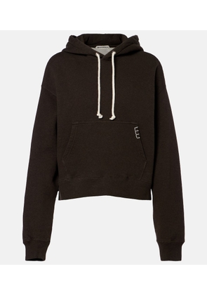 JW Anderson Cropped cotton hoodie