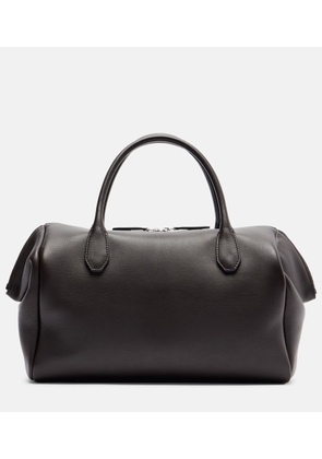 The Row Faye leather bowling bag