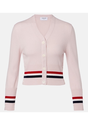 Thom Browne Cropped cashmere cardigan