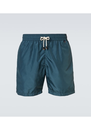 Rubinacci Satin swim trunks