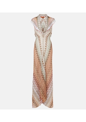 Missoni Lame maxi dress