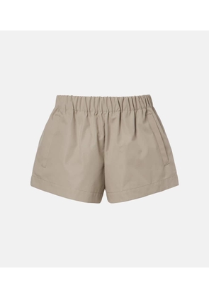 Wardrobe.NYC Clean cotton-blend shorts