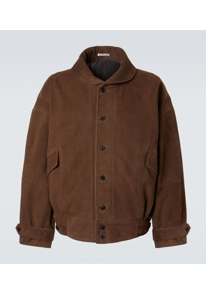 Auralee Suede blouson jacket