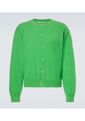 Auralee Cashmere and cotton cardigan
