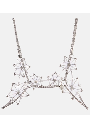 Noir Kei Ninomiya Chain-detail top