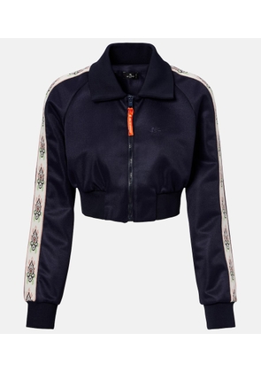 Etro Cropped track jacket