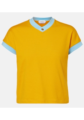 Versace Medusa cotton-blend jersey T-shirt