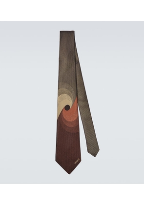 Versace Silk jacquard tie
