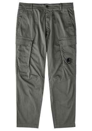 C.P. Company Straight-leg Stretch-cotton Cargo Trousers - Grey - 46 (IT46 / S)