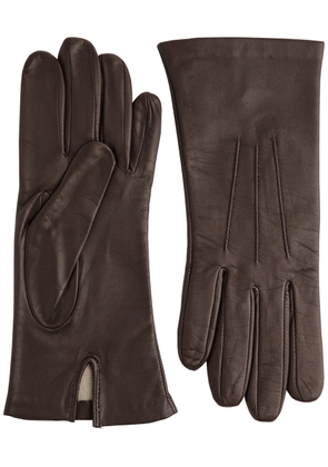 Dents Felicity Leather Gloves - Brown - G7 (M)