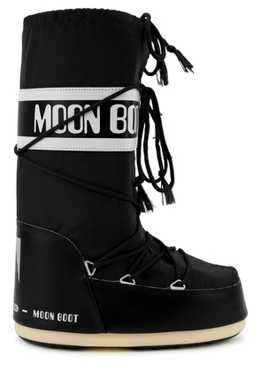 Moon Boot Icon Padded Nylon Mid-calf Snow Boots - Black - 39-41