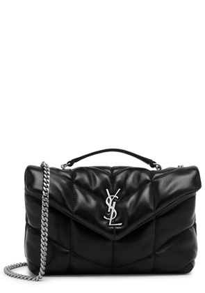 Saint Laurent Loulou Mini Leather Shoulder bag - Black - One Size