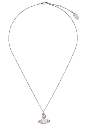 Vivienne Westwood Ariella Embellished orb Necklace - Silver - One Size