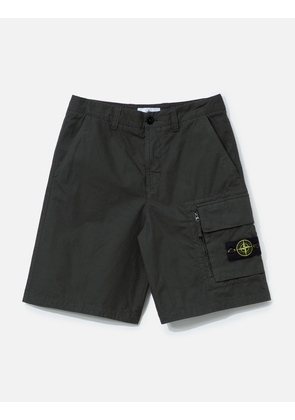 Canvas Weave Cotton Shorts