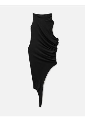 Asymmetric Draping Sleeveless