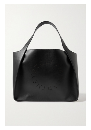 Stella McCartney - + Net Sustain Medium Perforated Vegetarian Leather Tote - Black - One size