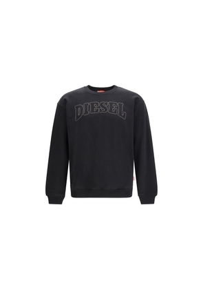Diesel Black Cotton Sweatshirt - L