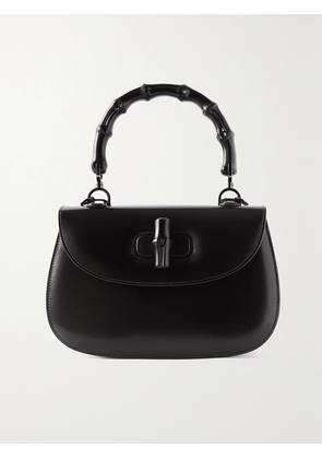 Gucci - Bamboo 1947 Medium Leather Tote - Black - One size