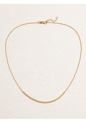 STONE AND STRAND - Glitter In The Sky 14-karat Gold Beaded Necklace - One size