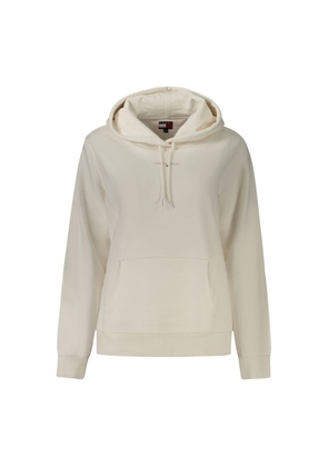 Tommy Hilfiger White Cotton Women Sweater - L
