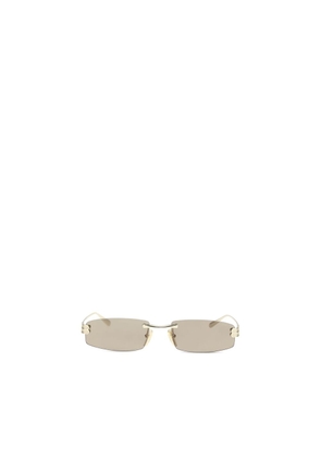 Balenciaga Gold Metal Sunglasses