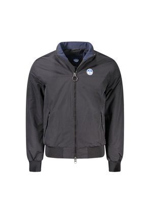 North Sails Black Polyamide Men's Jacket - L