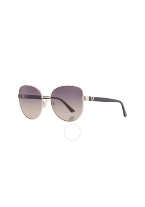 Guess Gold Metal Sunglasses
