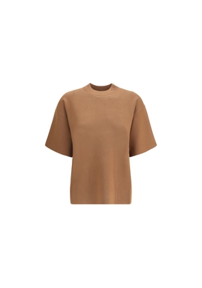 Max Mara Brown Polyester T-Shirt - L
