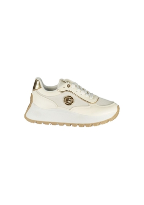 Laura Biagiotti White Polyurethane Women Sneaker - EU36/US6