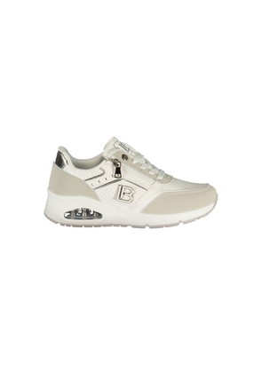 Laura Biagiotti White Polyurethane Women Sneaker - EU35/US5