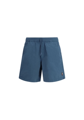 Parajumpers Blue Polyamide Bermuda Shorts - L
