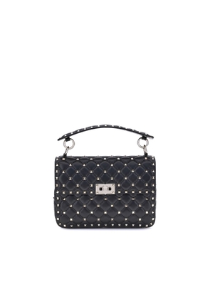 Valentino Garavani Black Lamb Ovis Aries Aries Shoulder Bag