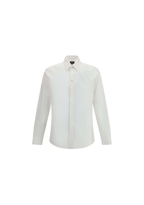Fendi White Cotton Dress Shirt - 40