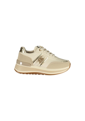 Laura Biagiotti Beige Polyurethane Women Sneaker - EU36/US6