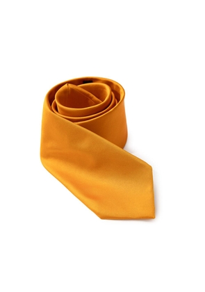 Dolce & Gabbana Orange Silk Tie