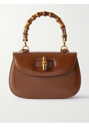 Gucci - Bamboo 1947 Small Leather Tote - Brown - One size