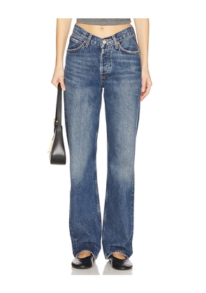 AGOLDE V-waist Kelly Jeans in Blue. Size 31. Also in 29.